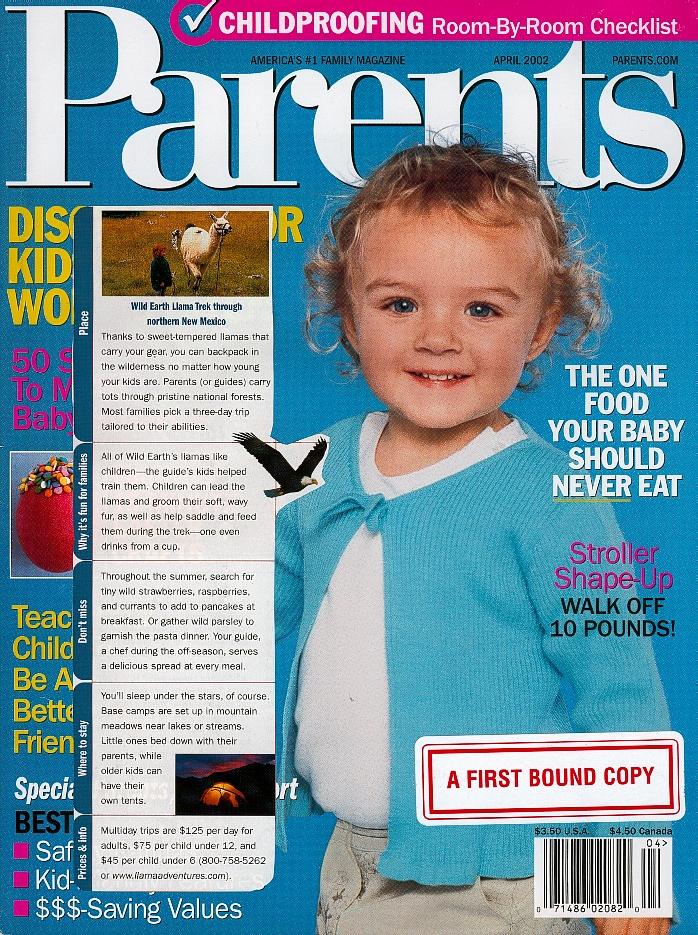 Parents Magazine, April 2002