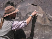Stuart and Petroglyphs