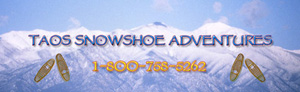 Guided Snowshoshoe Tours in Taos